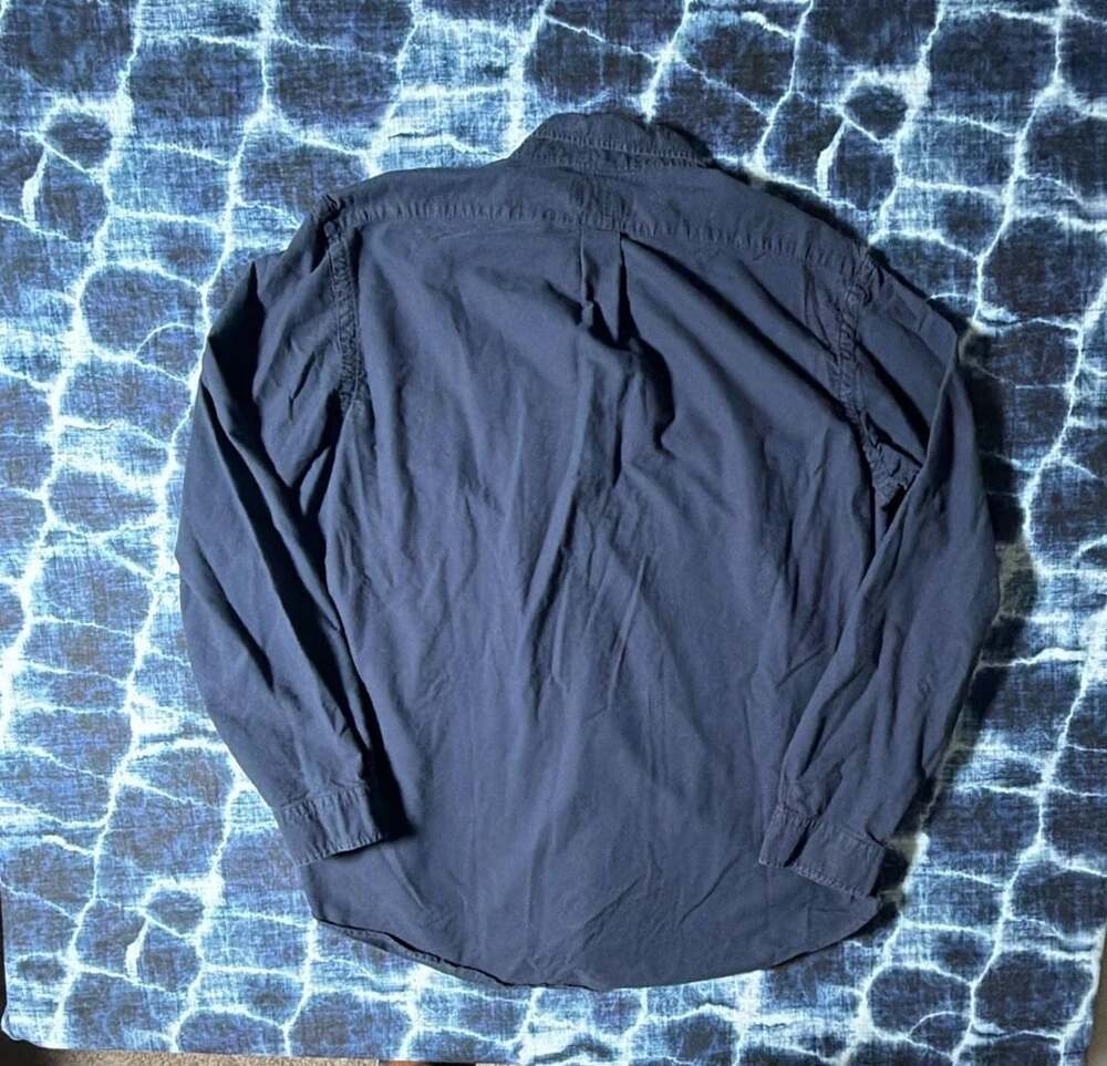 Ralph Lauren Classic Fit Button Down Shirt Size XXL Blue Cotton - Picture 6 of 7